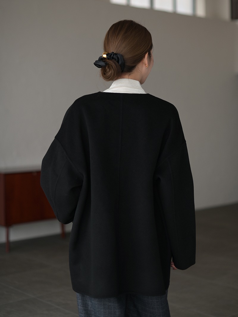 ダブルフェイスウールコート | Outer | | TREFLE＋1（トレフルプラスワン）