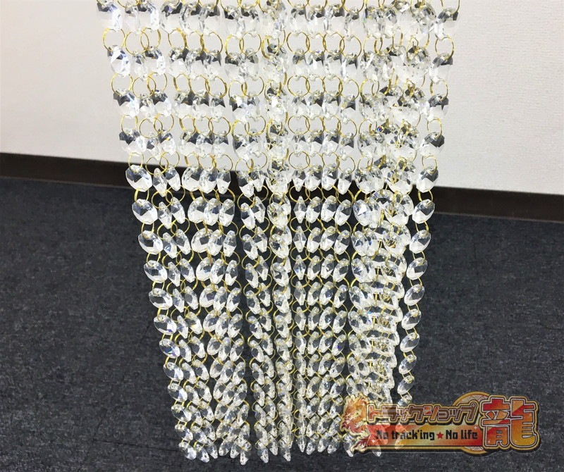 キラキラ シャンデリア 補修ビーズ 透明 クリア 14mm クリスタルガラス