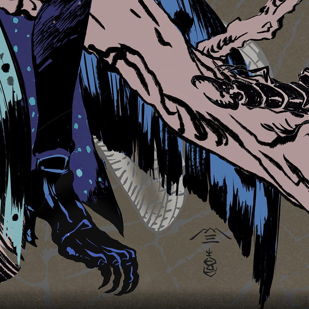 Fate/Grand Order 浮世絵木版画「ふぇいとぐらんどおーだー 詐称者之