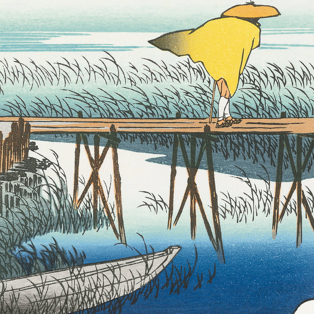 5643【作家保管品】E.A. クロード・マヌキアン 水の流れシリーズ