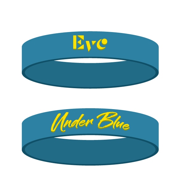 rubber band blue ラババン青