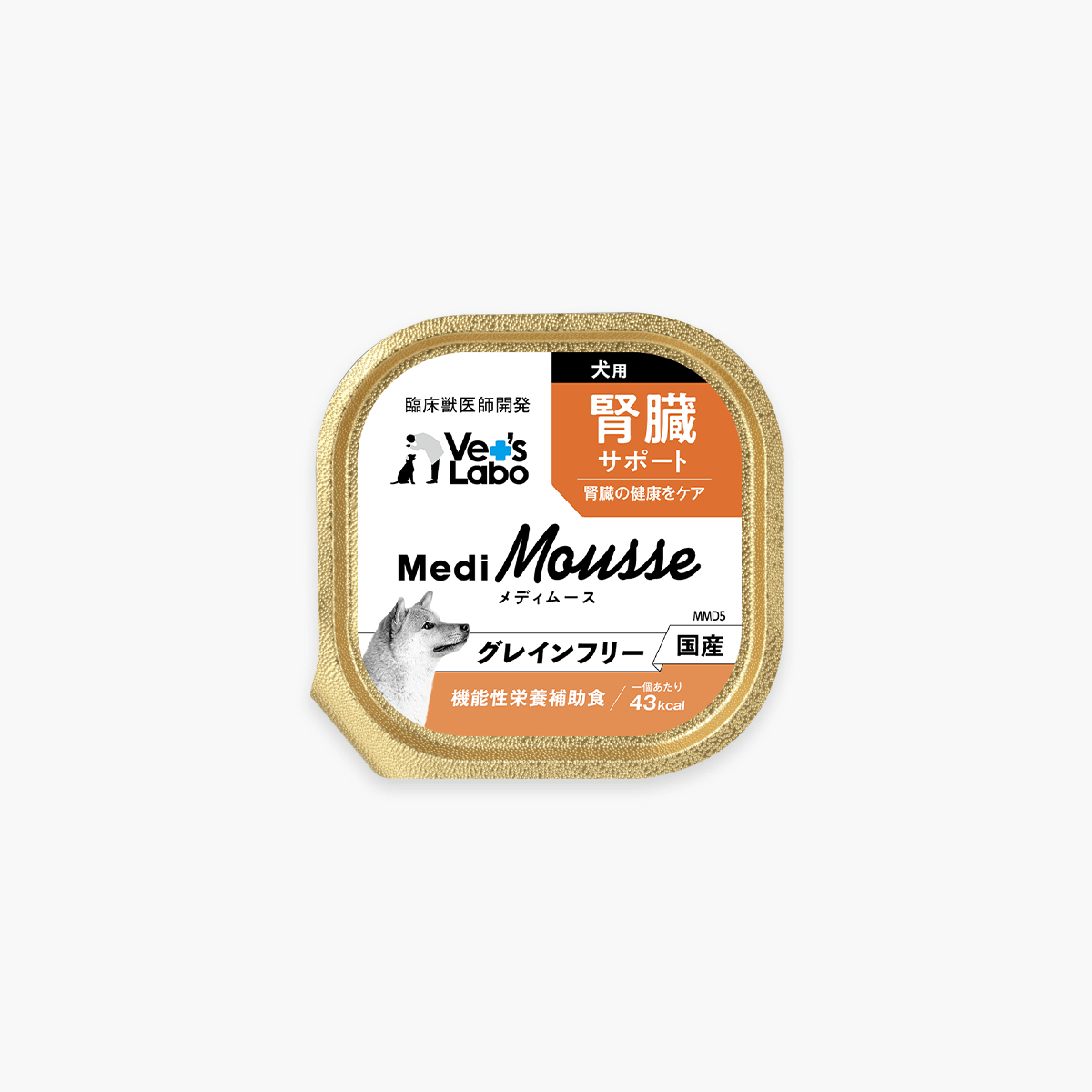MediMousse メディムース 犬用 腎臓サポート 95g（24個入・48個入