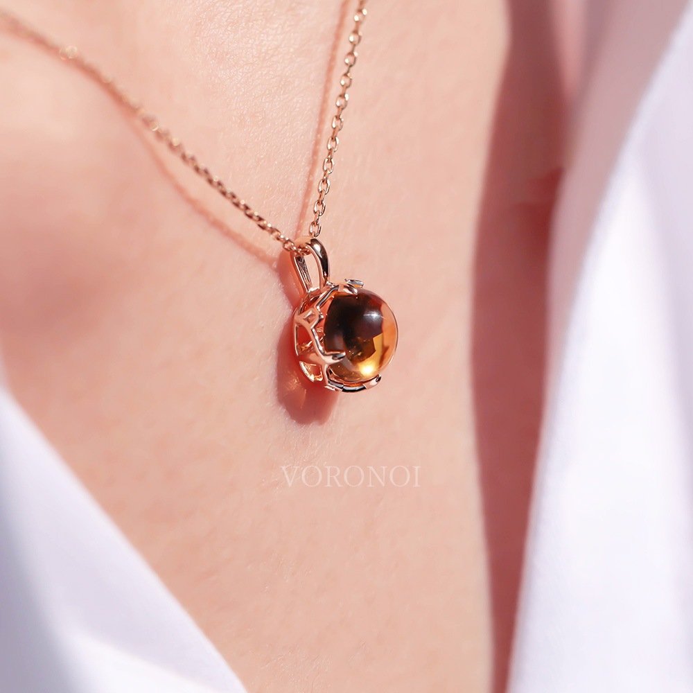 MINAMOネックレス】6種天然石×選べる2カット｜ぷるぷる揺れる新感覚