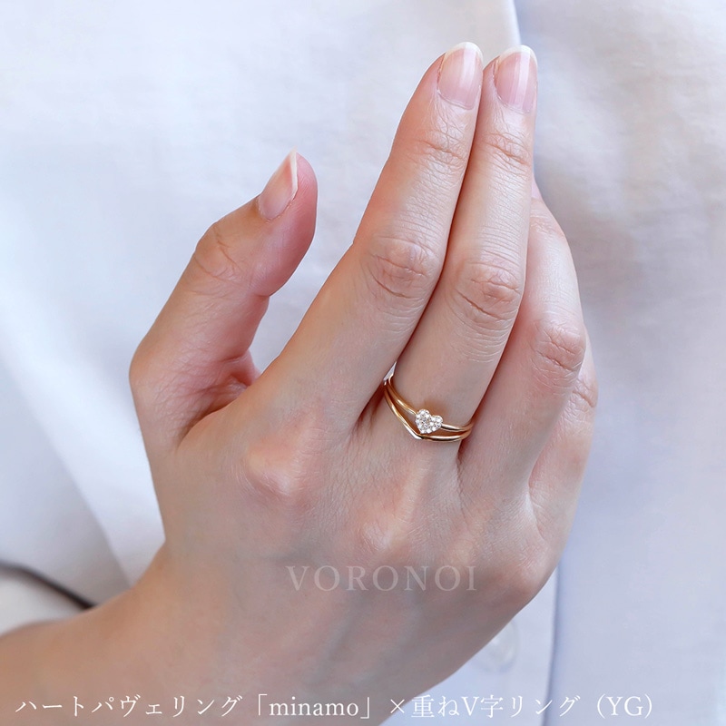 ハート型ゴールドリング 5g ハート型ゴールドリング 5g ALEX STREETER