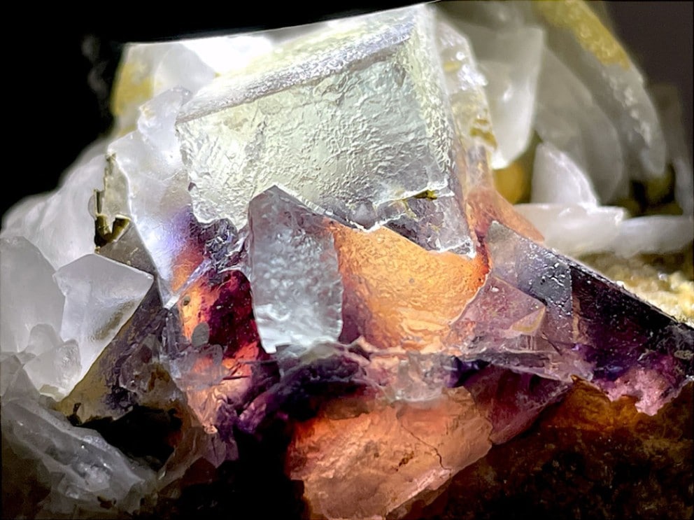 488 オコルス鉱山産 フローライト＆カルサイト 488 オコルス鉱山産