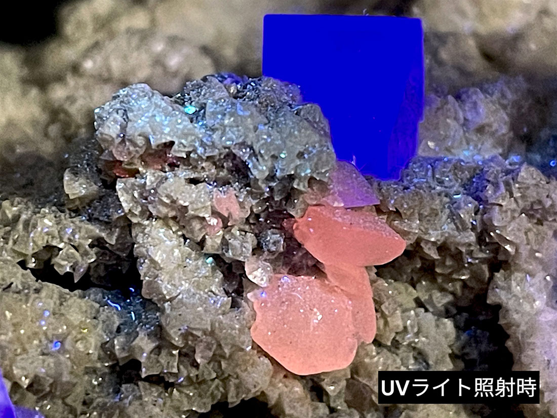 ヤオガンシャン 「勿忘草色」「露草色」フローライト