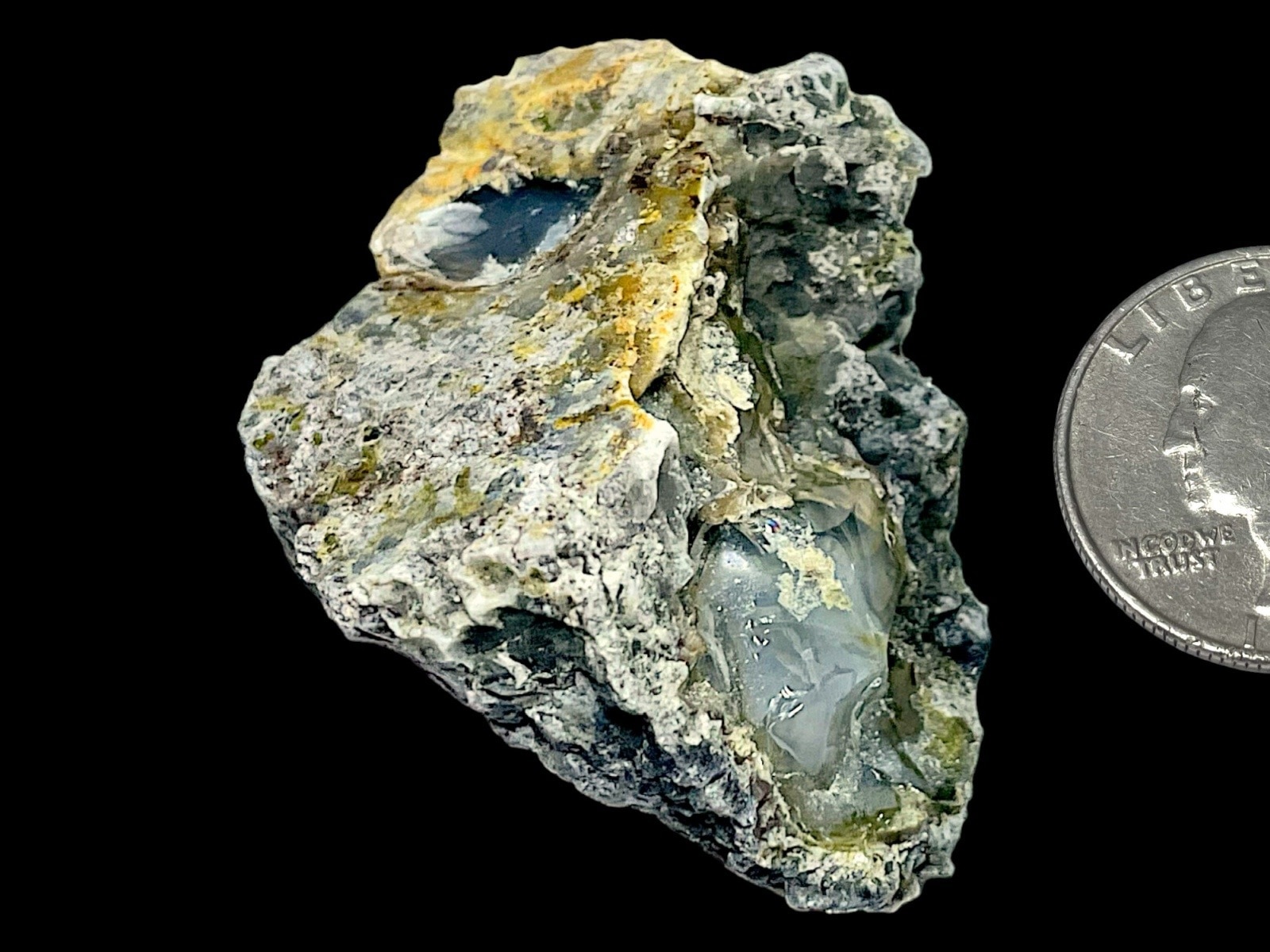 福島県 宝坂産 遊色オパール