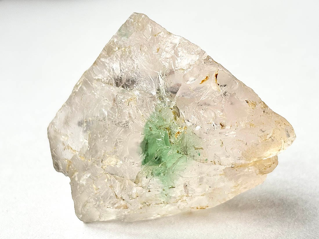 美品✨ほんのりピンク ペーニャブランカ産 フローライト原石 美品