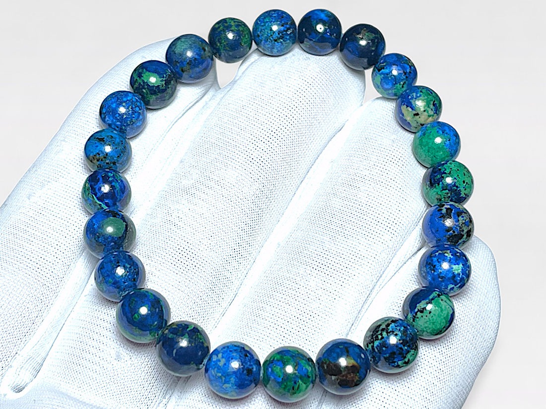 綺麗！アメジストたんとマラカイトたんだよ！これもズーンと来る