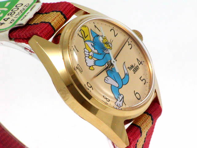 昭和レトロ セイコー トムとジェリー 腕時計 SEIKO社 セイコー トムと