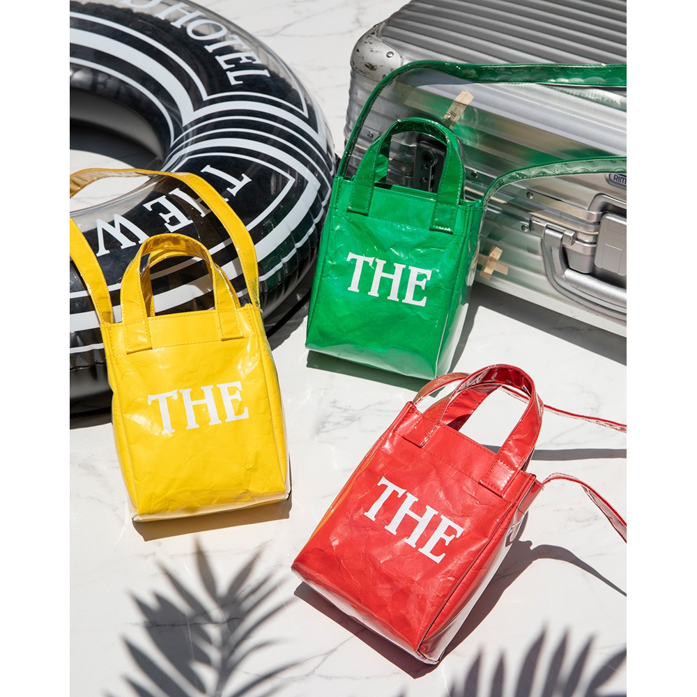 限定】PVCBag(THE)YELLOW(XSsize) | Limited Edition | THE WEEKEND HOTEL
