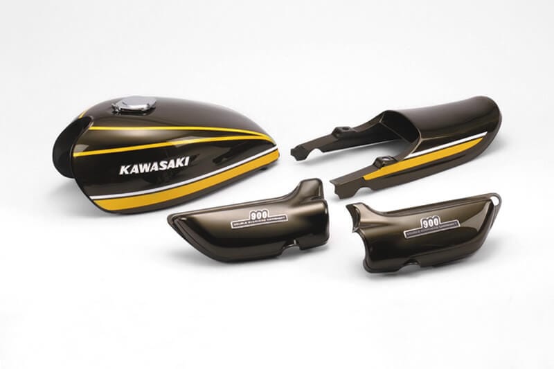 Z1/Z2 '74 Aモデル ＜イエロータイガー＞ 外装4点セット (16L) | 車種