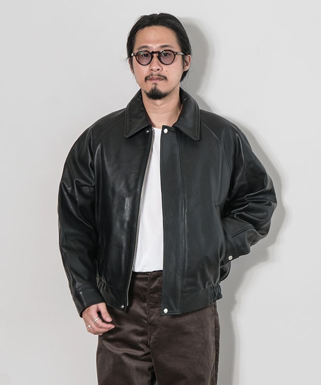 241-60401]UNIVERSAL PRODUCTS.(ユニバーサルプロダクツ) GOATLEATHER