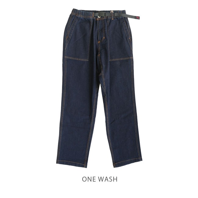 G3FU-P052]GRAMICCI(グラミチ) STRETCH DENIM LOOSE TAPERED RIDGE