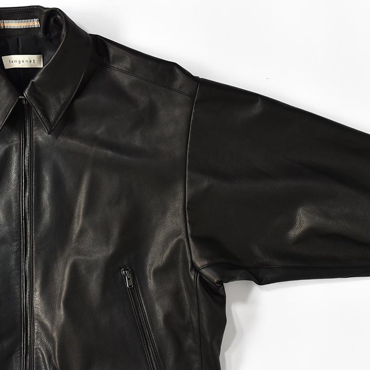 TRACKER]tangenet(タンジェネット) Tracker / Leather Jacket