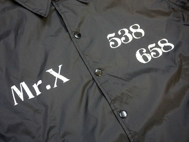 MISTER X/ミスターエックス】2022SS「Fuck the PB Coach Jacket