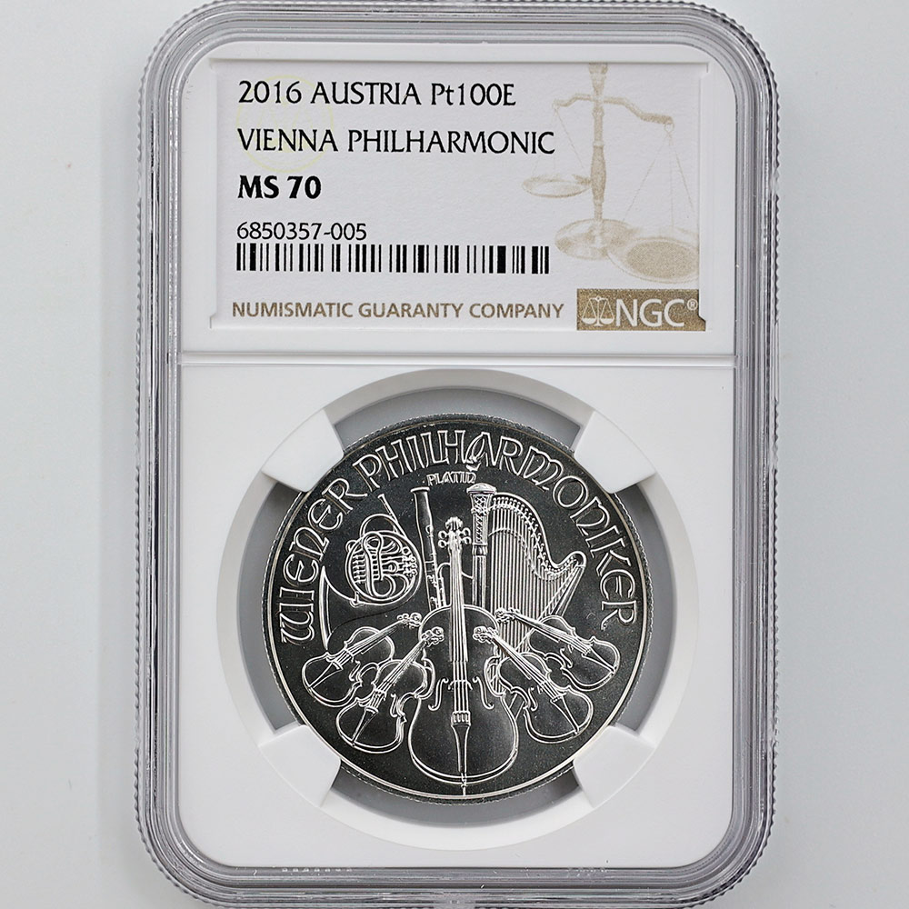 委託販売 2016 オーストリア ウィーン フィルハーモニー 100ユーロ