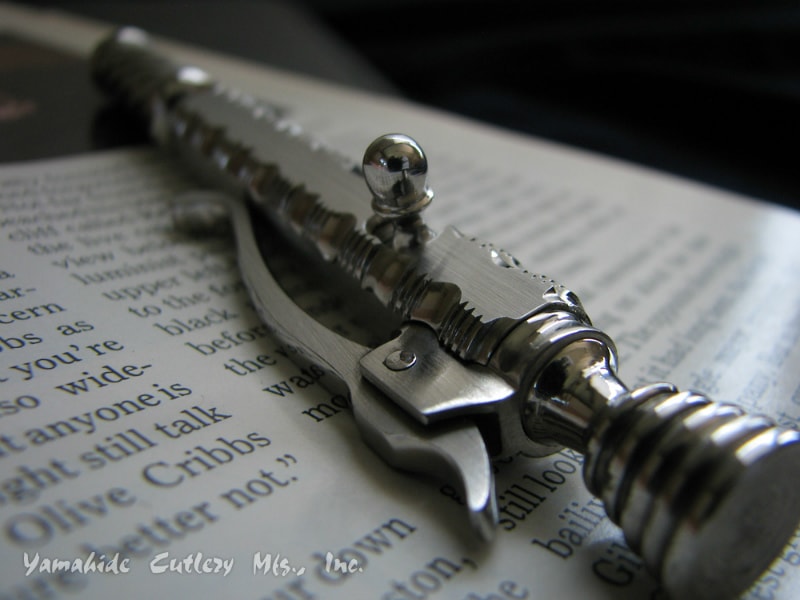 中山 英俊 作 ボルトアクション・ボールペン フルメタル・スパイラル