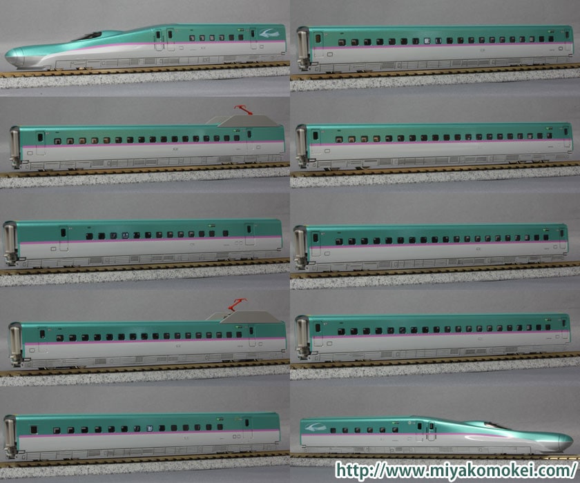 Nゲージ E5系新幹線はやぶさ フル編成10両 KATO KATO E5系 はやぶさ 10