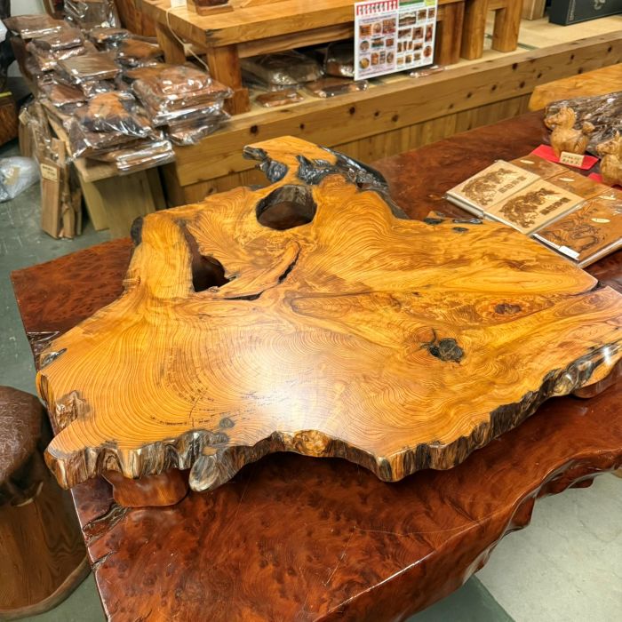 屋久杉自然 ローテーブル（飾り台）186 | 屋久杉テーブル | 屋久杉堂