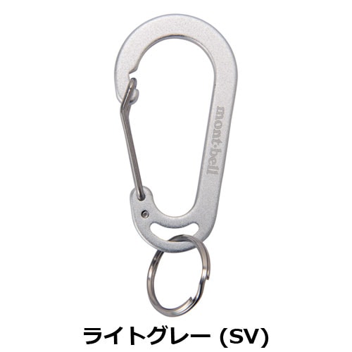 モンベル mont-bell アルミ キーカラビナ #1 1124942 | ウェア,ウェア