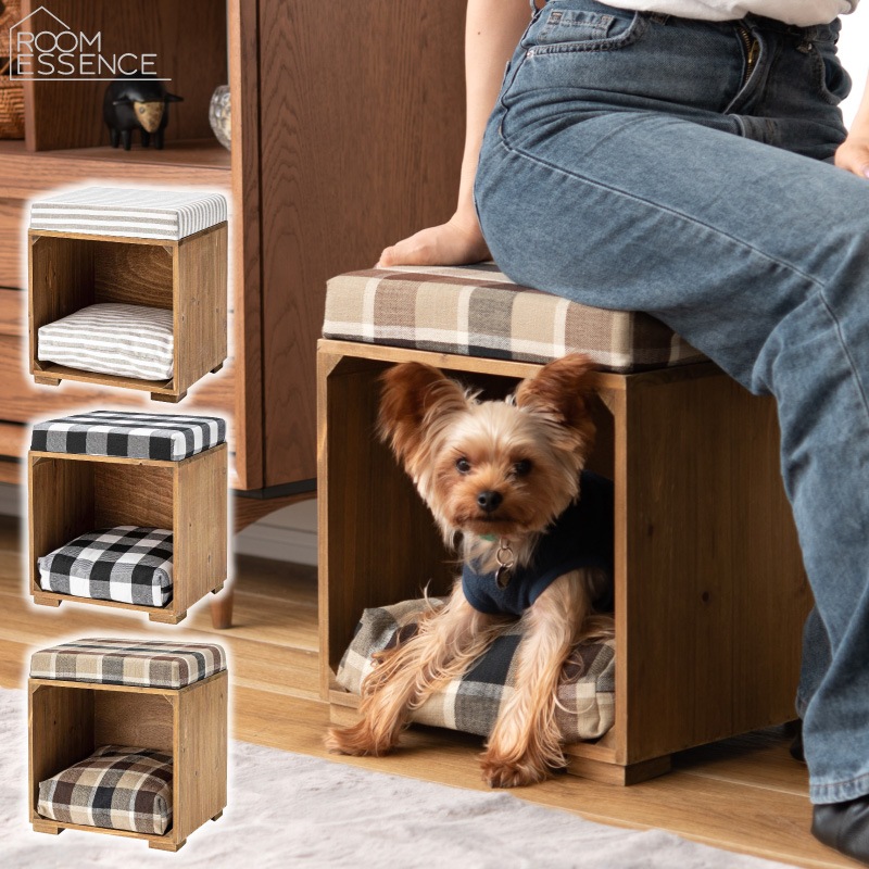 ユアサプライムス.com｜ペットハウス ペットスツール 猫 小型犬 木製