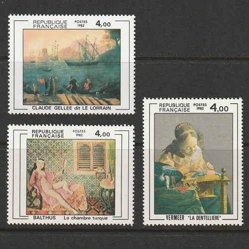 2794 外国切手 フランス 2009年 美術切手シリーズ2種 未使用 フランス | ☆