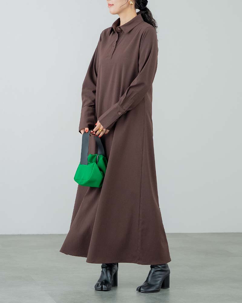 Ai TAKAHASHI】Aラインプルオーバーシャツワンピース | ONE-PIECE