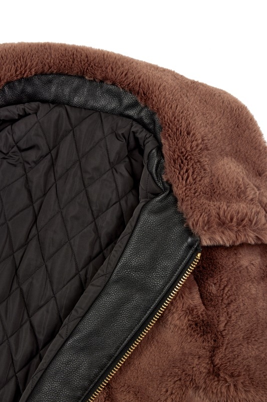 ファージャケット ブラウン | すべての商品 | Matin Avenir