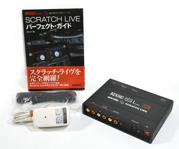 Rane SL3 オーディオインターフェース＋コントロールバイナル2枚 Rane