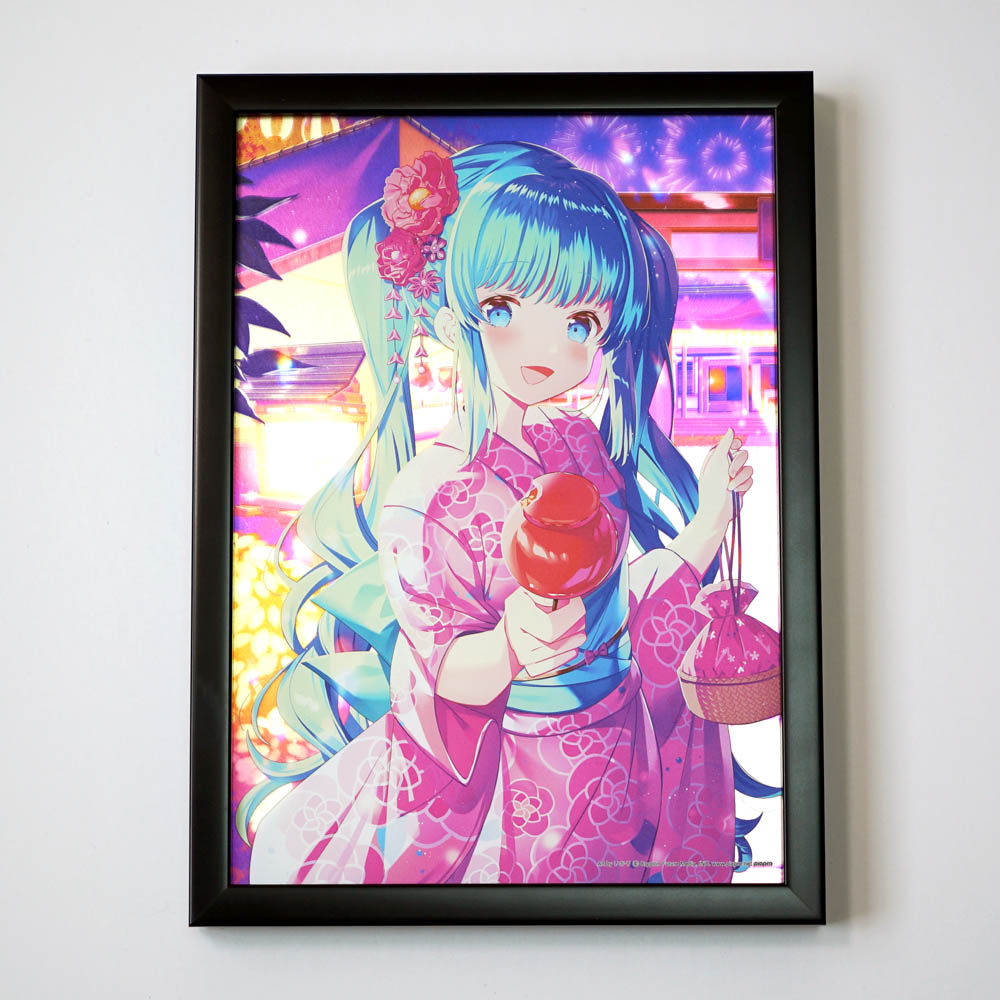 MIKU 2021 コースター型パブミラー いかり 初音ミク MIKU 2021