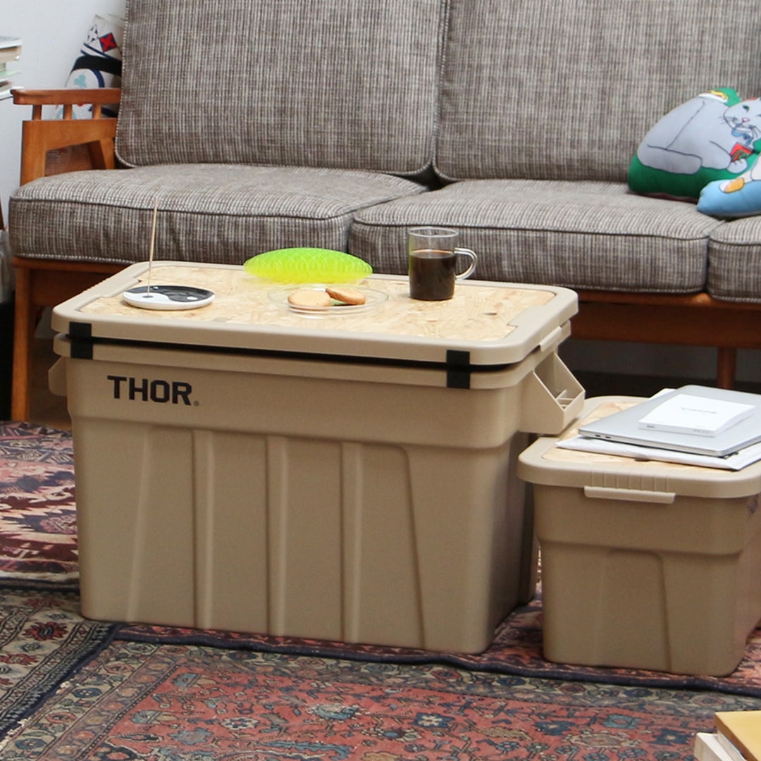 THORラージトート 53L & トップボード セット| 収納コンテナボックス