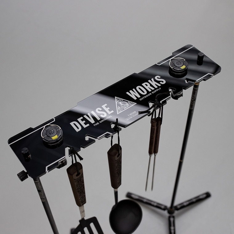 DEVISE WORKS ランプホルダー 6個収納 ハーフユニットサイズ ギア