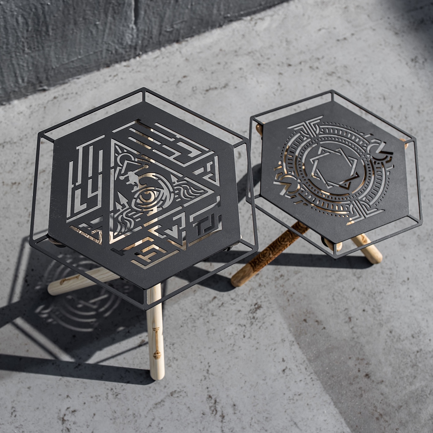 ソマビトSomabito 強化ガラス IGT ユニット テーブル 新品未使用