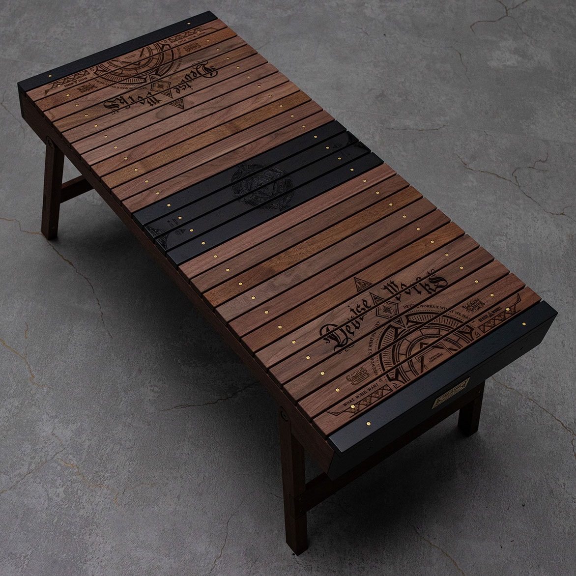 ☆4点セット☆WHATWEWANT エクステンションテーブル ウォールナット