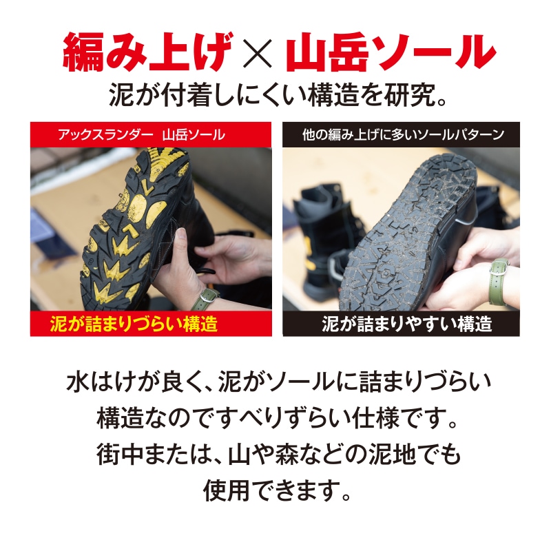 アックスランダーAX-01 | 編み上げシューズ | FS・JAPAN