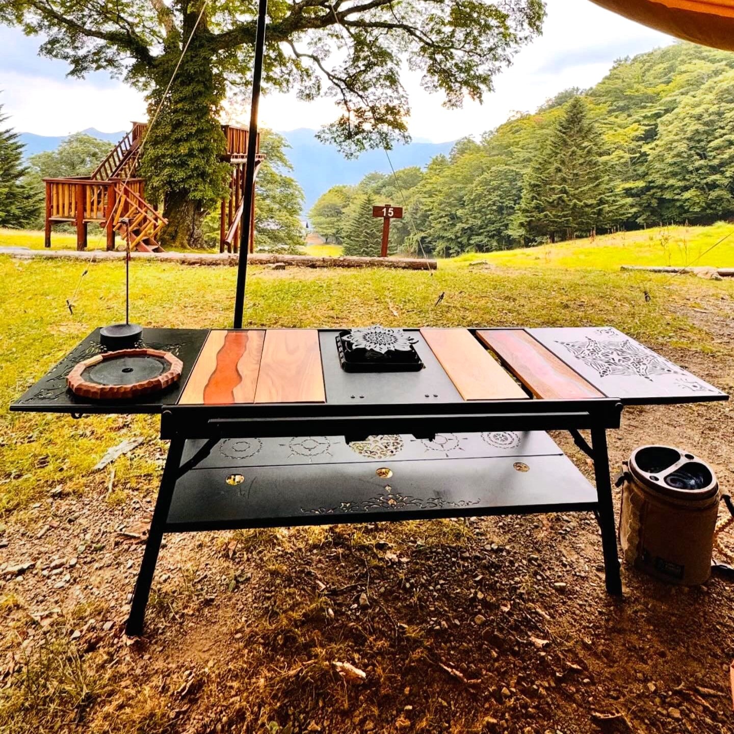 RATEL WORKS ウッドパネル120テーブル WOOD PANEL TABLE 120（ウッド