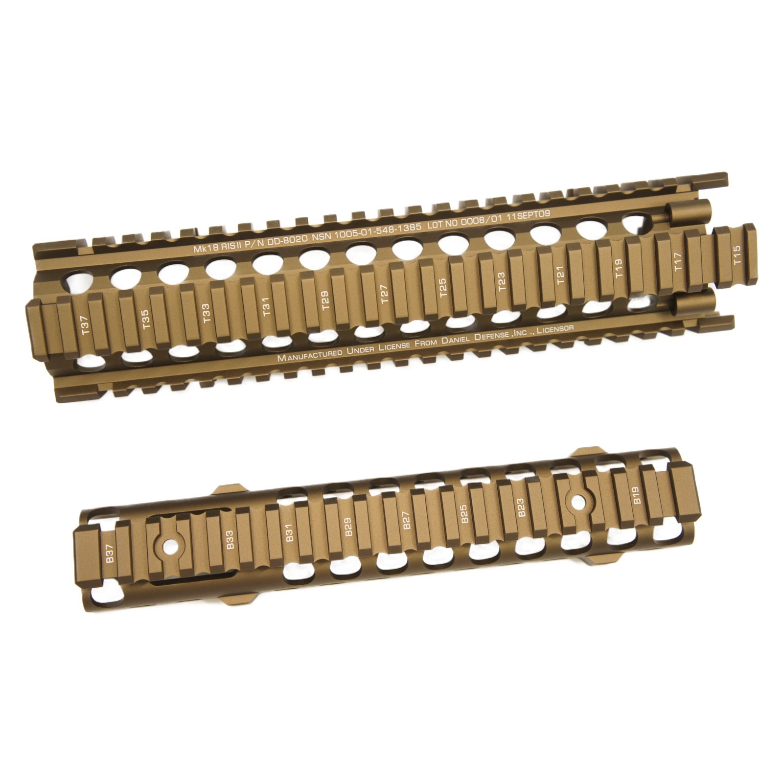 MADBULL Daniel Defense Mk18 RIS II 9.5インチ レイルハンドガード