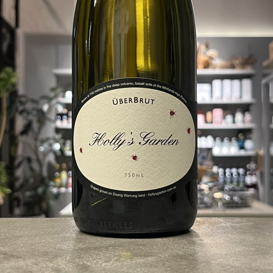 ムーンダーラ ホリーズガーデン ユーバーブリュット NV 泡 750ml<br