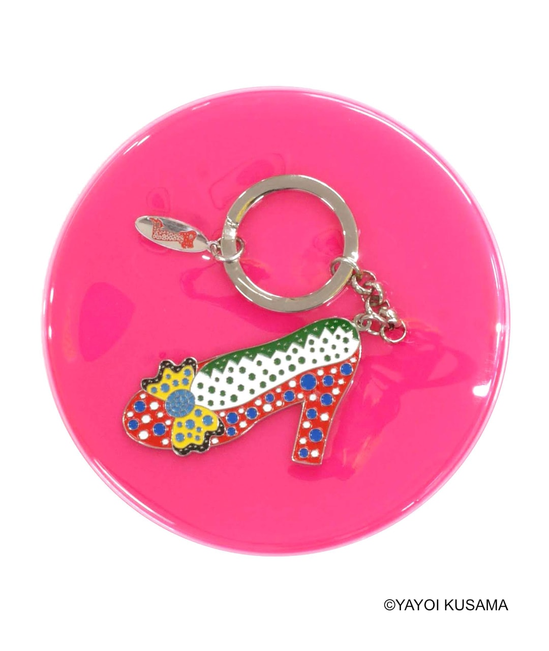 草間彌生 キーリング [ハイヒール]｜ラムフロム - アートグッズ