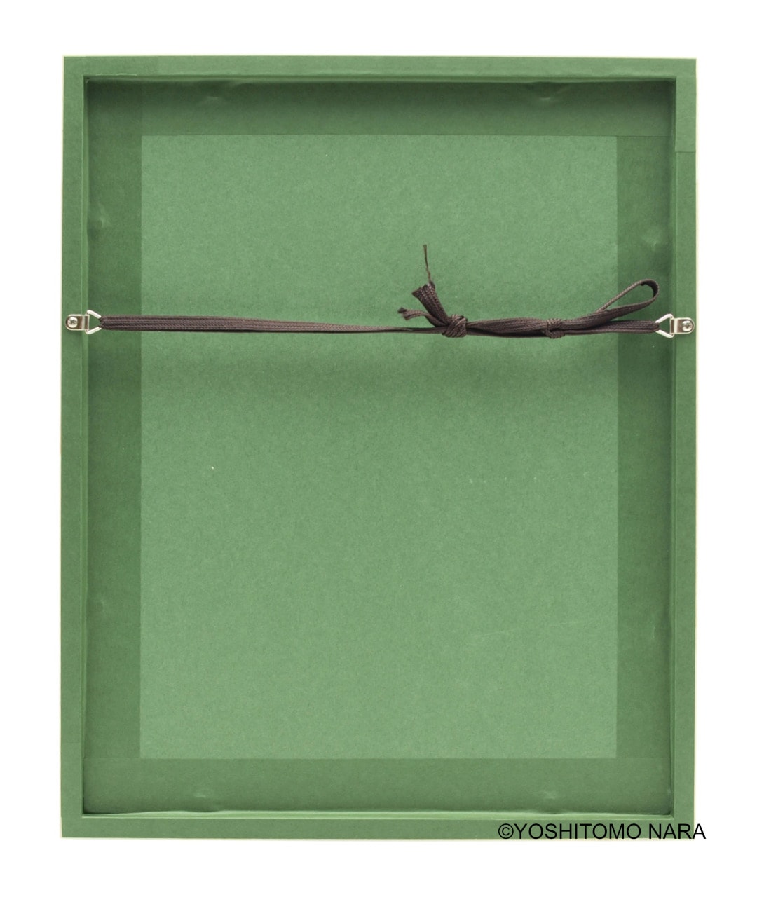 奈良美智 特別額装版ポスター [手旗信号少女]｜ラムフロム - アート