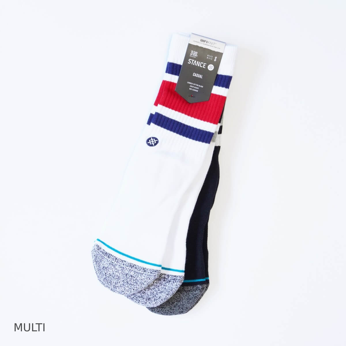 STANCE SOCKS スタンス ソックス THE BOYD 3 PACK ボイド 3足セット