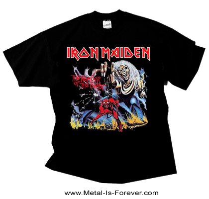 IRON MAIDEN / アイアンメイデン バンドTシャツ 未使用☆魔力の刻印