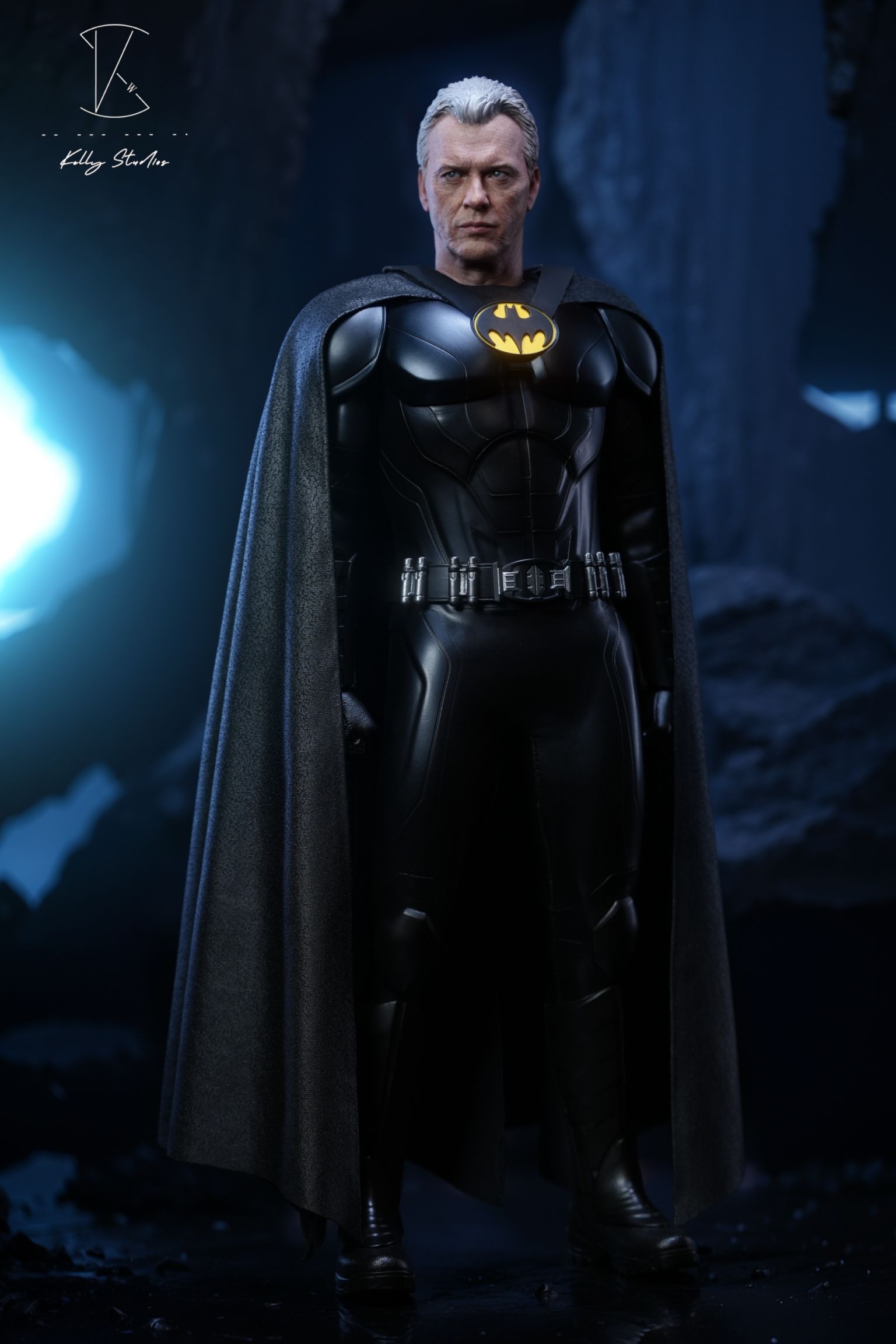 ホットトイズ1/6 バットマンDX09 カスタムケープマント 最安値 ホット