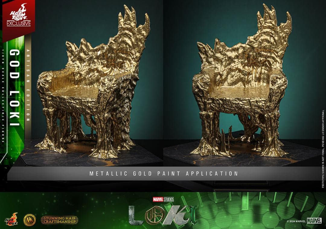 ホットトイズ DX41AE ゴッド・ロキ アルチザンLoki 1/6 植毛版 ホット