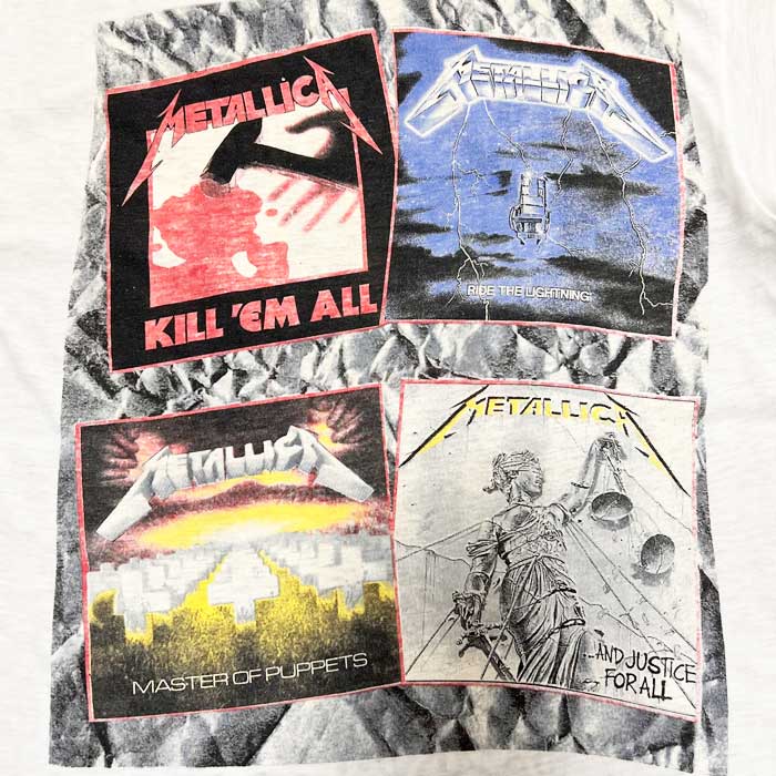 80's METALLICA AND JUSTICE FOR ALL T-Shirts 90年代 メタリカ