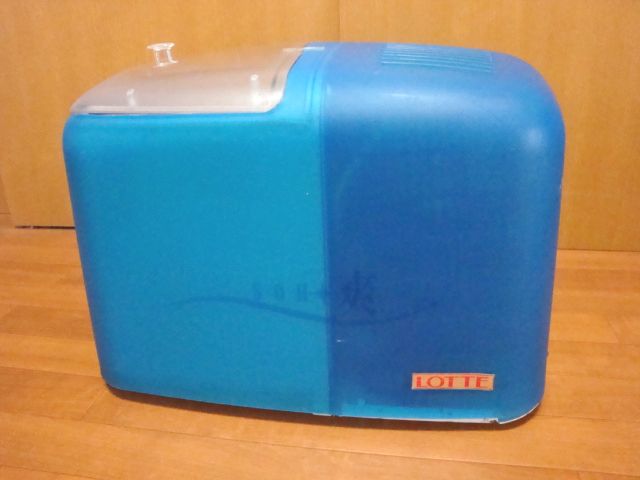 LOTTE ロッテ アイスキャンペーン スケルトンタイプ ミニ冷凍庫