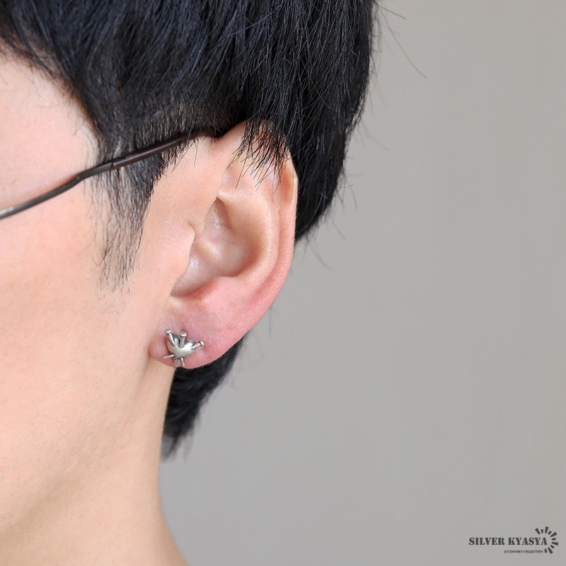 シルバー925 ヴィンテージ ハートピアス [es423] | スタイルで探す