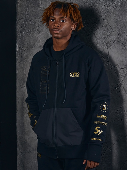 TEXTURE MIX ZIP HOODIE | SPECIAL | 【公式】SY32 by SWEET YEARS