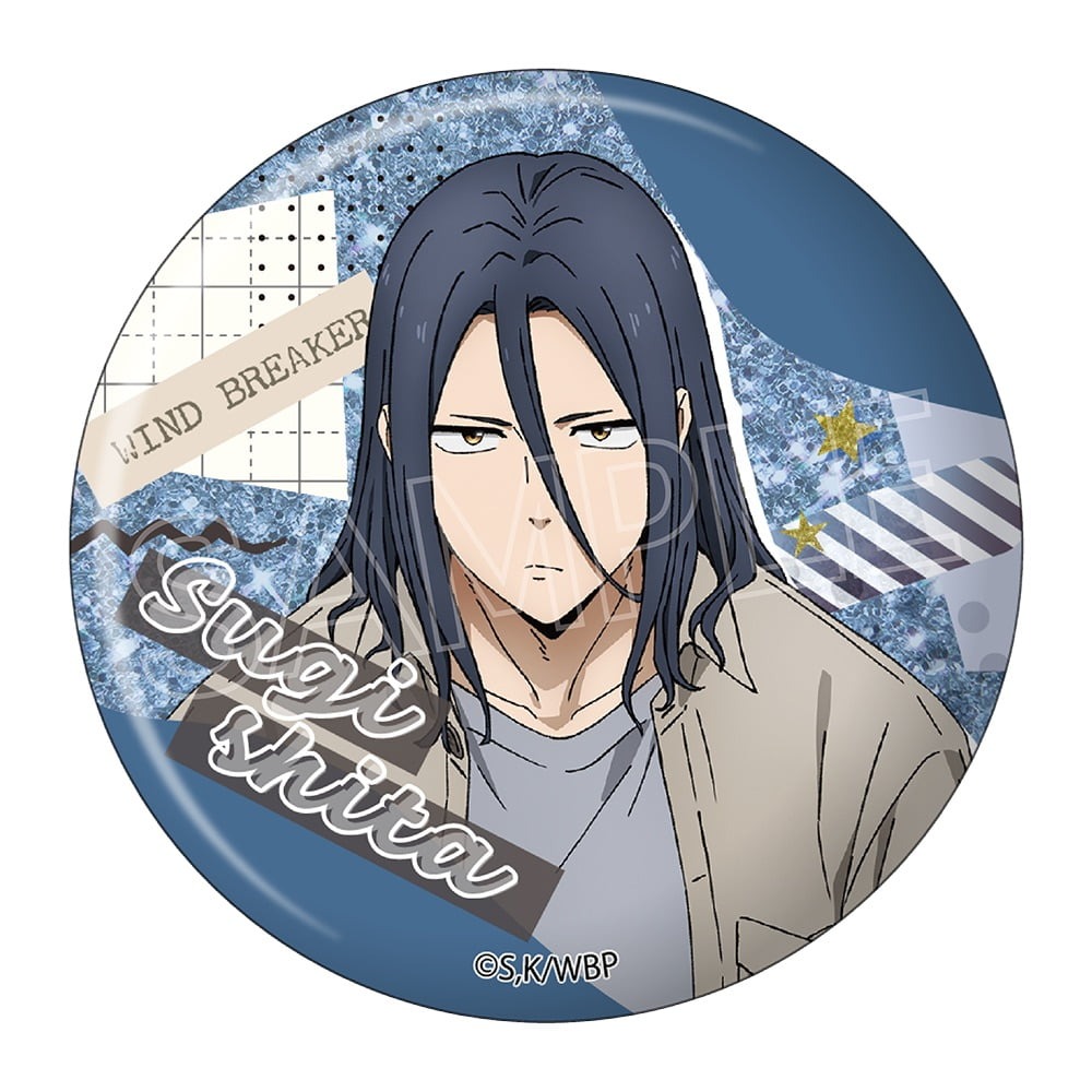 WIND BREAKER 杉下京太郎 缶バッジ